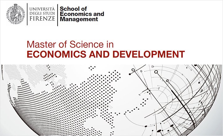 Image of Master of Science in ECONOMICS AND DEVELOPMENT